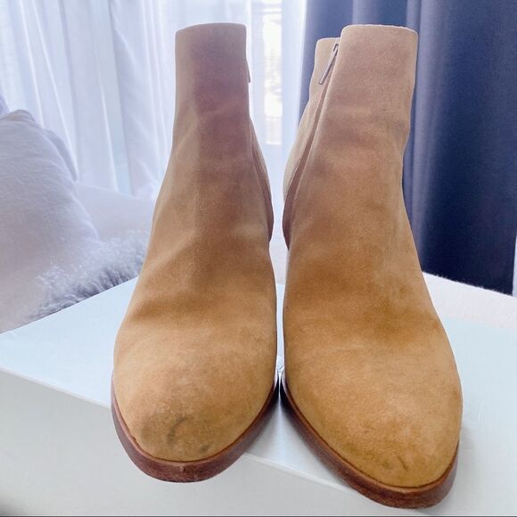 Alexander Wang Gabi Suede Booties in Almond - Picture 5 of 12